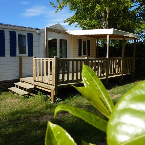Mobile home 6 persons - BAHAMAS 36m² - 3 bedrooms - Covered terrace