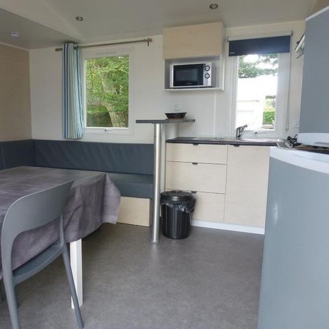 Mobile home 6 persons - BAHAMAS CONFORT 34m² - 3 bedrooms - Covered terrace - Dishwasher
