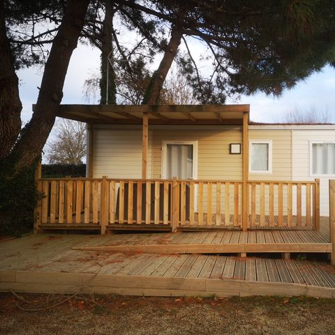 MOBILE HOME 4 people - Mobilhome PMR - 2 bedrooms + covered terrace