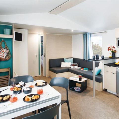 MOBILE HOME 8 people - SMALA 38m² - 4 bedrooms + covered terrace