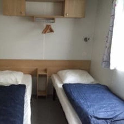 MOBILE HOME 1 person - 02-Mobil-Home Mitoyen Standard 17m2 (1bed - 1 pers.) + TV + Air conditioning - price for 2 people