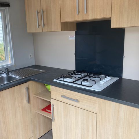 MOBILE HOME 2 people - 08-Mobil-Home Confort 32m2 (2bed - 2/6 pers.) + TV + Air conditioning - price for 2 people