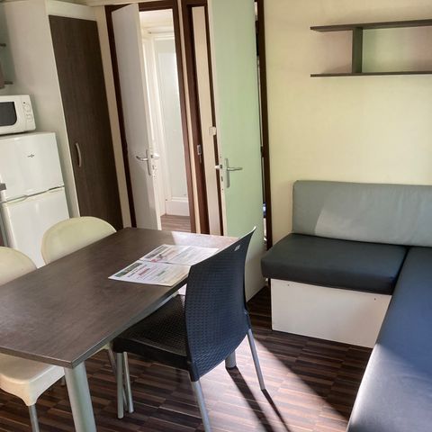 MOBILE HOME 2 people - 08-Mobil-Home Confort 32m2 (2bed - 2/6 pers.) + TV + Air conditioning - price for 2 people