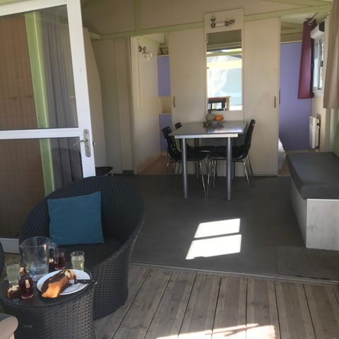 CHALET 2 people - 10-Chalet du Belier Confort 24m2 (2bed - 5pers) + Jaccuzzi + Beds made up + towel + drinks kit - price for 2 people