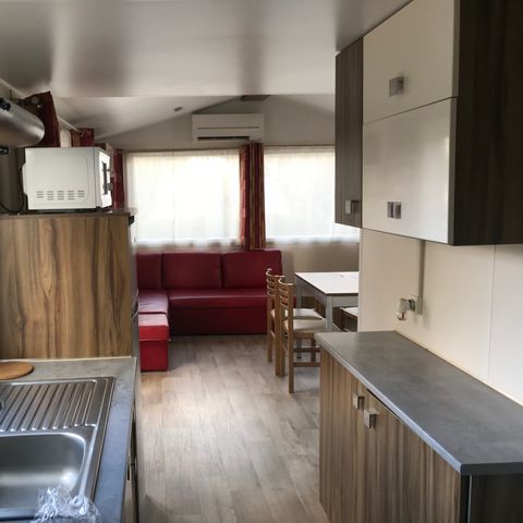 BUNGALOW 2 people - 14-Bungalow du Gorguet 40m2 (2ch -2/6pers.) + Jaccuzzi + Beds made up + towel + drinks kit + TV - price for 2 people