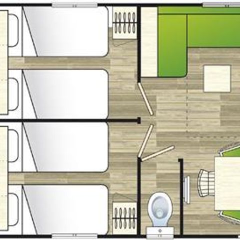 MOBILE HOME 6 people - BAOBAB Cottage