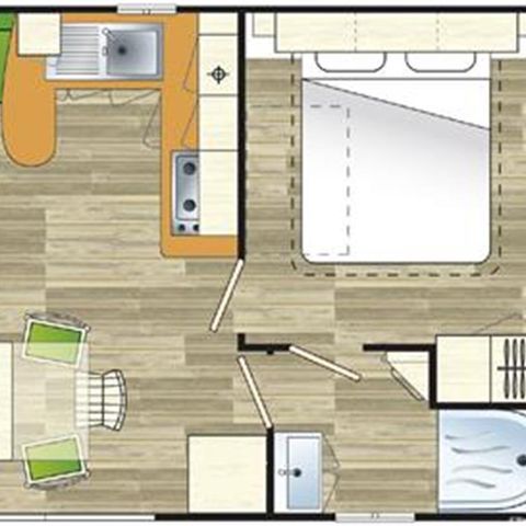 MOBILE HOME 6 people - Baobab mobile home