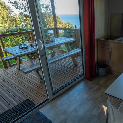 Chalet 2 persons - Premium - 18 m² - 1 bedroom - Sea view