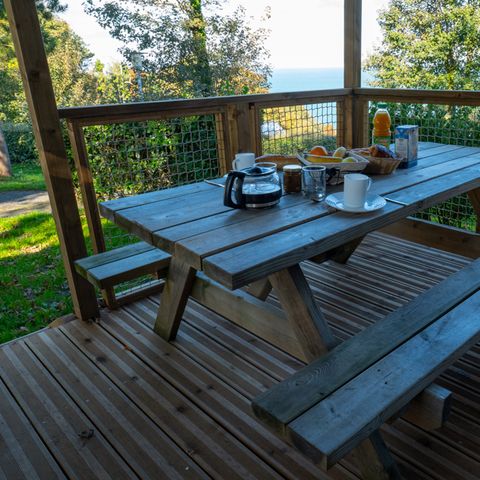 CHALET 2 people - Chalet premium - 18 m² - 1 bedroom sea view