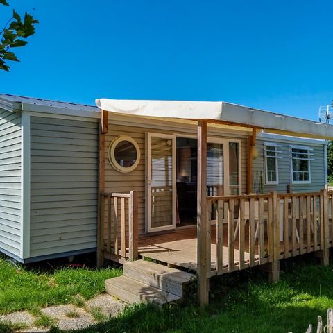 MOBILE HOME 6 people - Confort TV - 3 bedrooms + terrace -