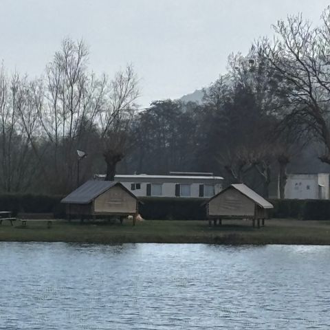 Canvas and wooden tent 2 persons - CAMPANNA BORD D'ETANG