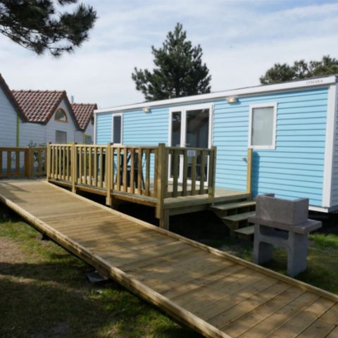 MOBILE HOME 4 people - PMR 2 BEDROOMS gas hob fridge crockery television