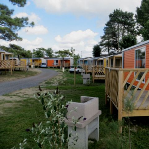 MOBILE HOME 4 people - MOBIL HOME CONFORT DIM gas hob fridge dishwasher television
