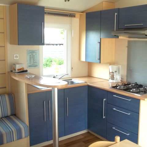 Mobile home 6 persons - 3 bedrooms - TV - BBQ