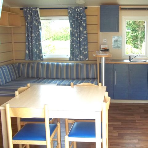 MOBILE HOME 6 people - 3 bedrooms - TV - BBQ