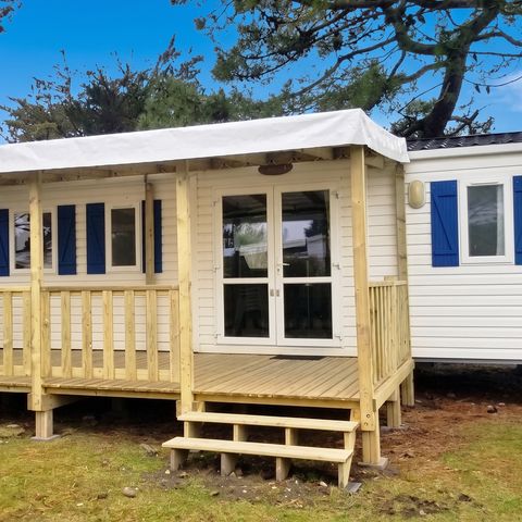 MOBILE HOME 6 people - 3 bedrooms - TV - BBQ