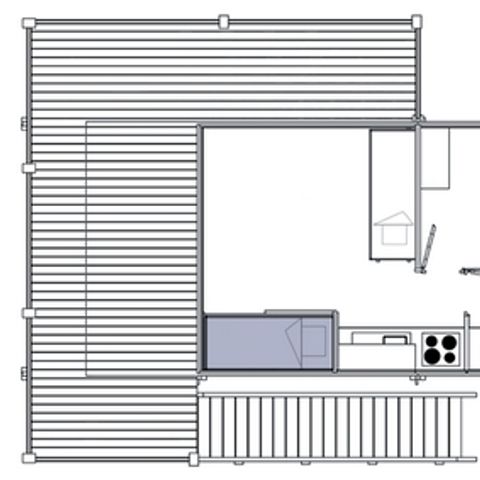 CHALET 4 people - PILOTIS