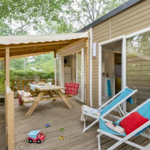 Mobile home 7 persons - Cottage 6/7p 3ch air-conditioned ***
