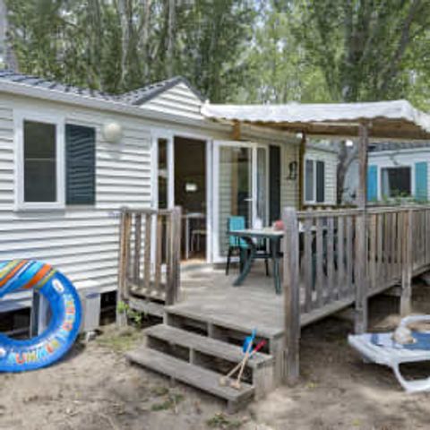 Mobile home 5 persons - Cottage 4/5p 2ch aircon ** (in French)