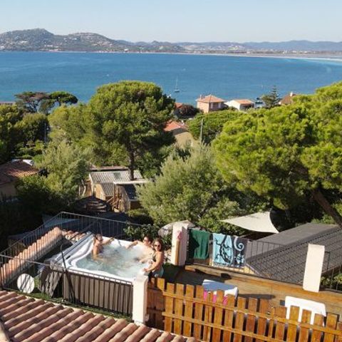 APARTMENT 4 people - Flat Bellevue - Sea view - Private Jacuzzi - Air conditioning and TV