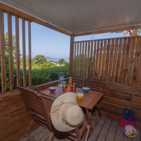 MOBILE HOME 4 people - Mobile-home Marina Sérénité 22 m² - 3 rooms - 2 bedrooms - Air-conditioned