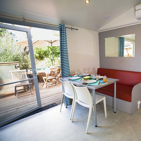 MOBILE HOME 4 people - Mobile home Espace Sérénité PMR - Jacuzzi