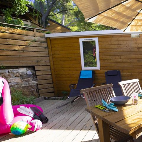 MOBILE HOME 4 people - Mobile home Espace Sérénité PMR - Jacuzzi