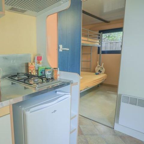 CANVAS BUNGALOW 4 people - Pagotel 25m² - 3 rooms - 2 bedrooms * between a tent and a mobile home *