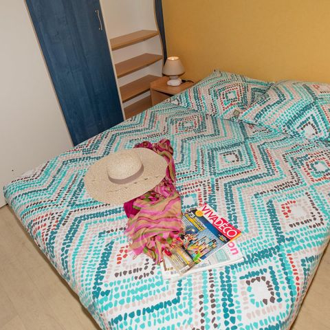 CANVAS BUNGALOW 4 people - Pagotel 25m² - 3 rooms - 2 bedrooms * between a tent and a mobile home *