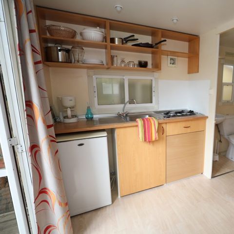 MOBILE HOME 2 people - P'tit Marina 16 m² - 2 rooms - 1 bedroom