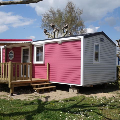 MOBILE HOME 5 people - Comfort mobile home 26m² - 2 bedrooms - covered terrace -