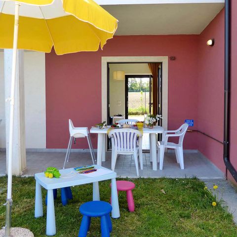 APARTMENT 6 people - FAMILY (ground floor with small terrace)