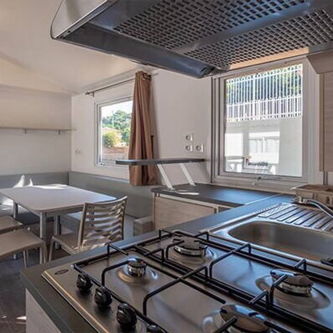 MOBILE HOME 6 people - Mobile-home | Comfort | 3 Bedrooms | 6 Pers. | Raised terrace | Air conditioning