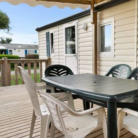 MOBILE HOME 6 people - Mobile home | Classic | 3 bedrooms | Sleeps 6 | Raised terrace | Air conditioning