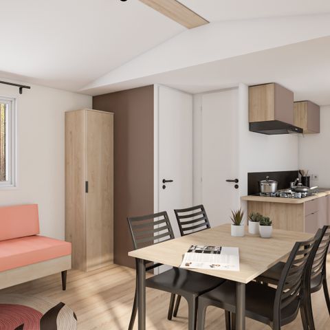MOBILE HOME 6 people - CASITA OLIVA VIP - 36m²- 2 bedrooms