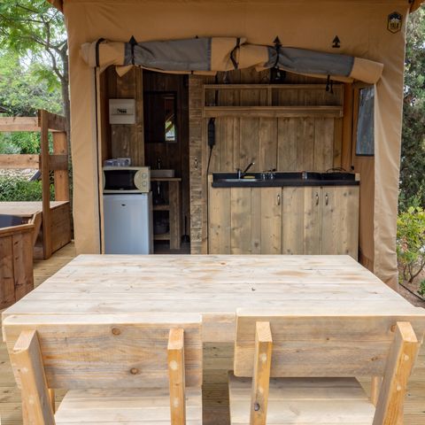 LODGE 2 people - LUNA LODGE - 15m²- 1 bedroom