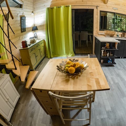 MOBILE HOME 8 people - TROPICAL DUPLEX - 50m²- 3 bedrooms