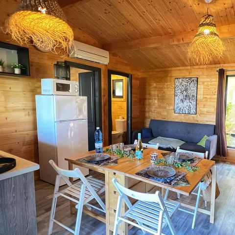 MOBILE HOME 8 people - TROPICAL GOLD - 60m²- 3 bedrooms