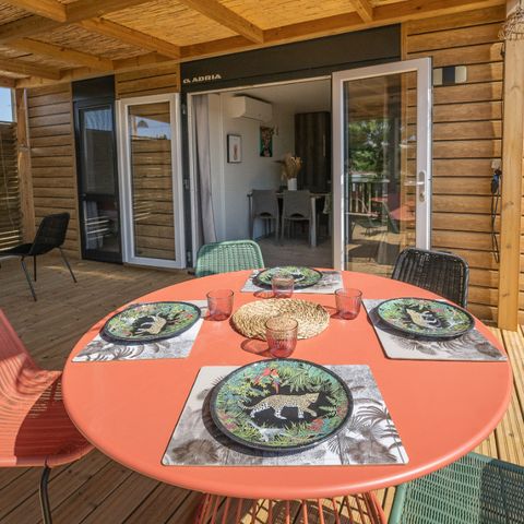 MOBILE HOME 4 people - TROPICAL TOSCANA VIP - 36m² - 2 Bedrooms - 2 Bathrooms