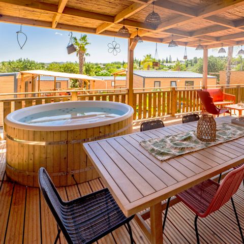 MOBILE HOME 4 people - TROPICAL TOSCANA VIP - 36m² - 2 Bedrooms - 2 Bathrooms