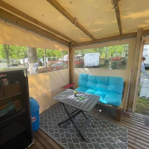 TENT 2 people - Tonneau 2 trèfles 1 bedroom - No sanitary facilities