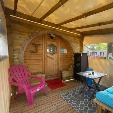 TENT 2 people - Tonneau 2 trèfles 1 bedroom - No sanitary facilities