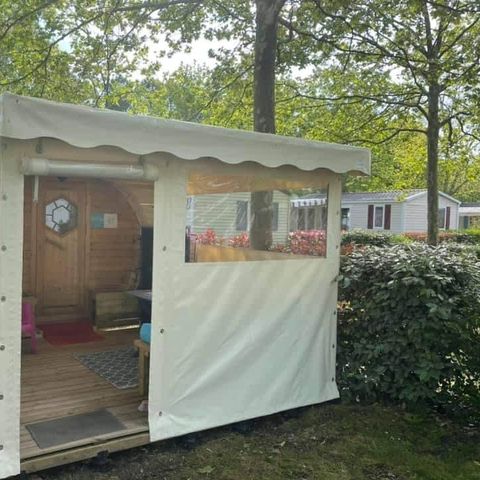 TENT 2 people - Tonneau 2 trèfles 1 bedroom - No sanitary facilities