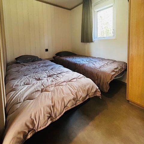 CHALET 4 people - Premium 32m² - 2 bedrooms (CLIM + TV + Plancha)