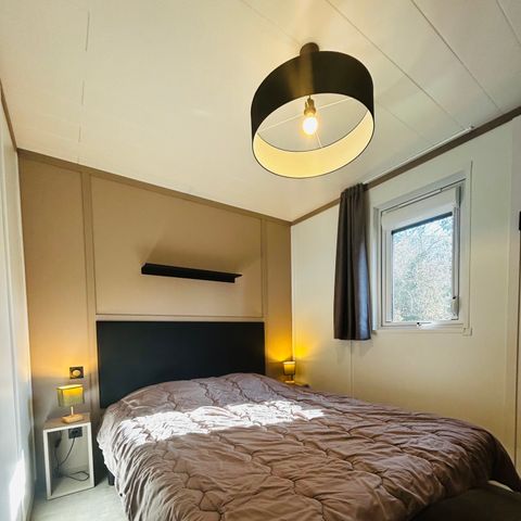 CHALET 4 people - Premium 32m² - 2 bedrooms (CLIM + TV + Plancha)