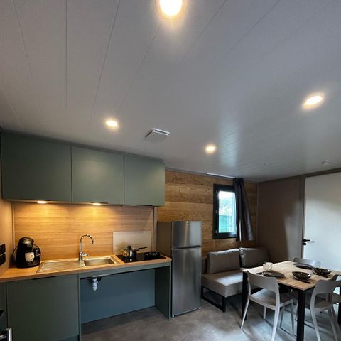 CHALET 4 people - Chalet PMR Premium 35m² - 2 bedrooms (CLIM + TV + Plancha) ***NEW 2025 !!!