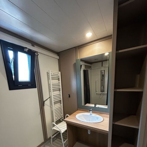 CHALET 4 people - Chalet PMR Premium 35m² - 2 bedrooms (CLIM + TV + Plancha) ***NEW 2025 !!!