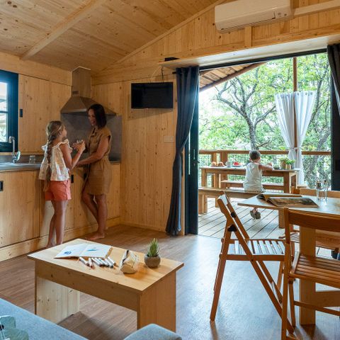 Chalet 5 persons - CHALET KENYA. STANDARD WITH SPA