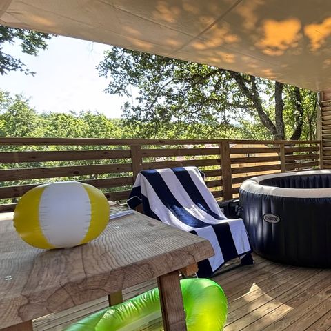 Chalet 4 persons - CHALET TIKAL. COMFORT WITH SPA