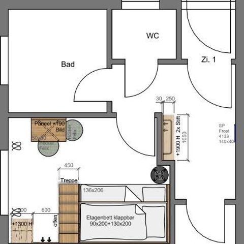House 8 persons - H1
